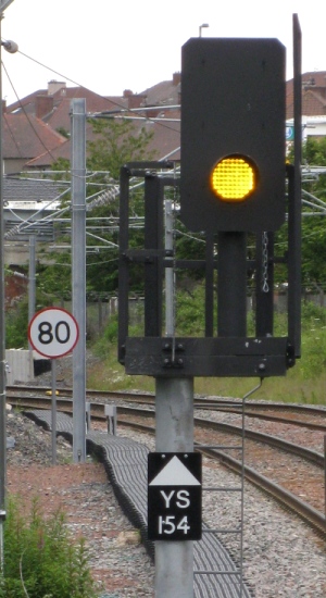 Signal YS154 at Airdrie