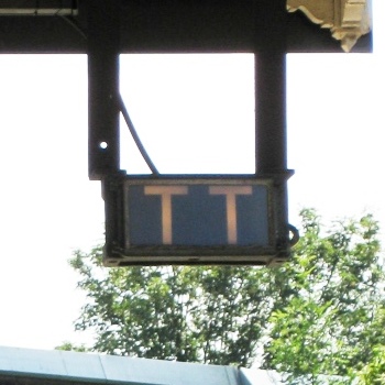 Tripcock test indicator at Harrow & Wealdstone